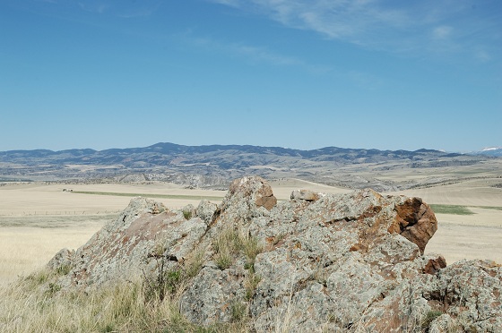 Looking north from ThreeForks, MT May 2012